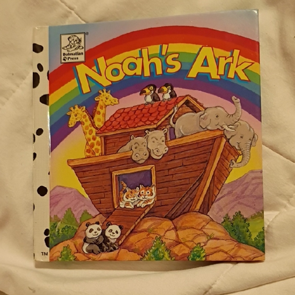 Noah's Ark Colorful Children's Book by